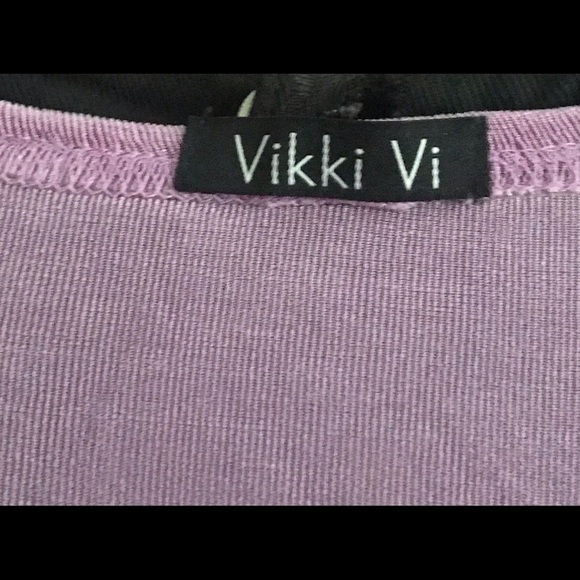 New Lavender Vikki Vi Top with 2X Maternity made in USA - Picture 8 of 15